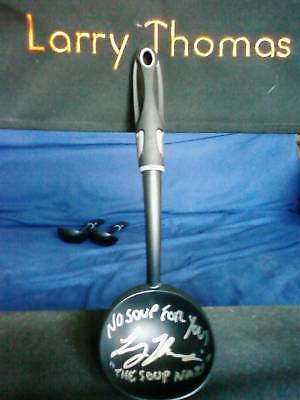 Seinfeld Soup Nazi Soup Ladle personally signed to you  Без бренда - фотография #2