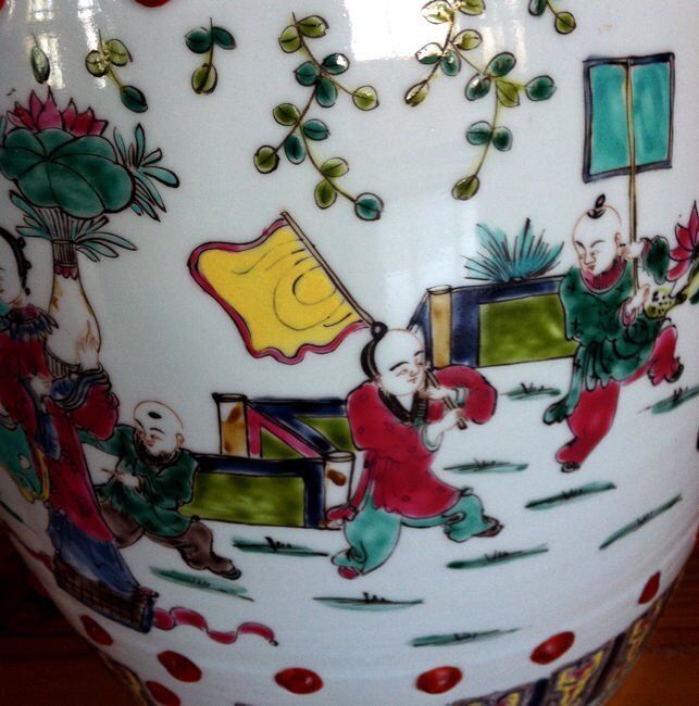 Pair of Antique Chinese Ceramic Garden Stools Без бренда - фотография #2