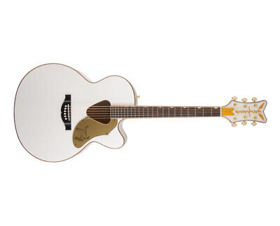 Gretsch G5022CWFE Rancher Falcon Jumbo Cutaway A/E Guitar - White Gretsch 2714024505 - фотография #4