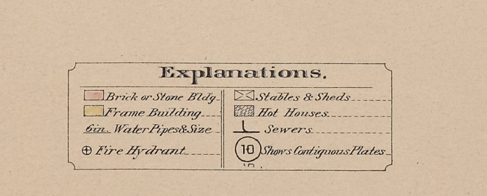 1891 BUFFALO NEW YORK GEORGE URBAN BASEBALL GROUNDS TEUTONIA PARK PS 24 & 84 MAP Без бренда - фотография #4