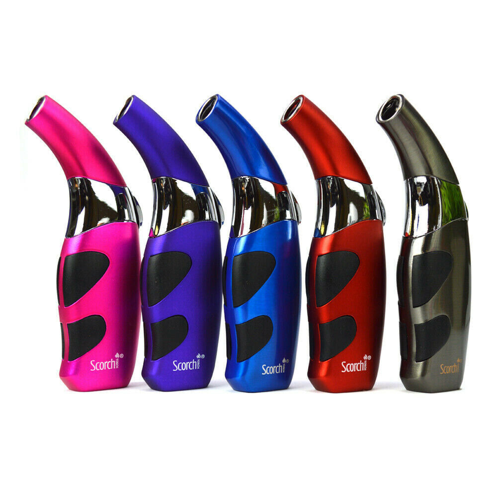 SCORCH   TORCH  LOT OF 6  TORCH  GAS  BUTANE  LIGHTERS  ,BRAND NEW,COLOR VARY Без бренда