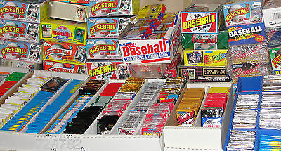 HUGE Lot of 100 Unopened Old Vintage Baseball Cards in Wax Cello Rack Packs Без бренда - фотография #10