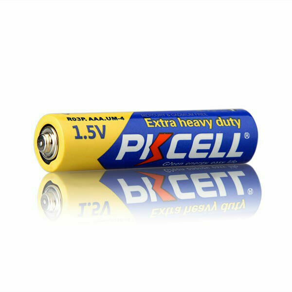 100x AAA Batteries R03P E92 PC2400 Triple A 1.5V Zinc-Carbon for Xmas Tree Light PKCELL Does Not Apply - фотография #3