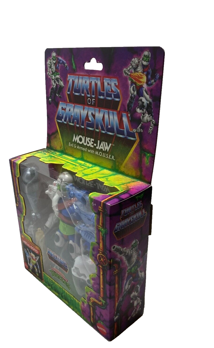 Turtles of Grayskull Mouse-Jaw Figure TMNT x MOTU Target Exclusive New Mattel HVJ63 - фотография #4