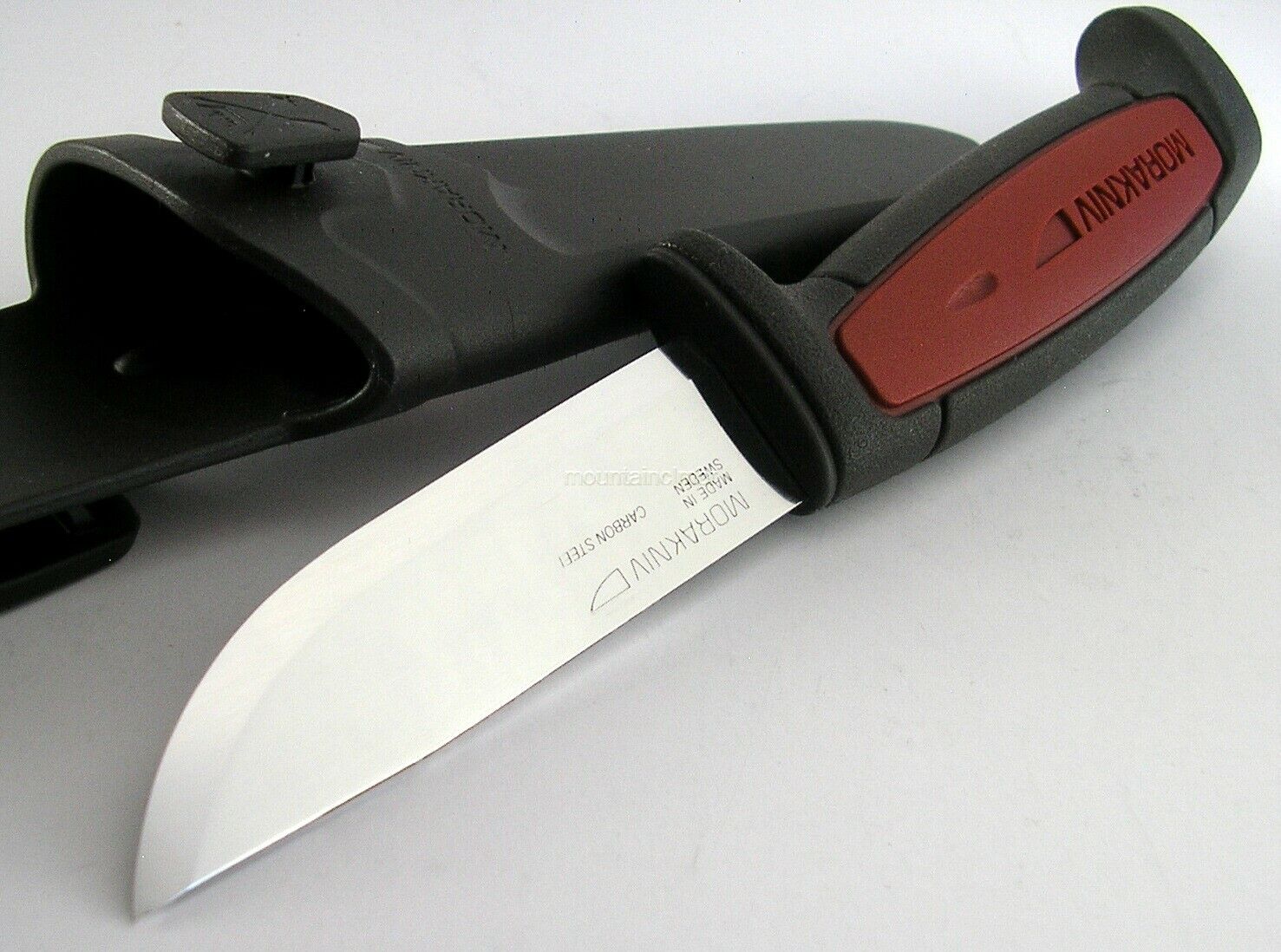 Mora Morakniv Pro C Carbon Steel Fixed Blade Black Red Hdl Knife Sweden 01508 Morakniv
