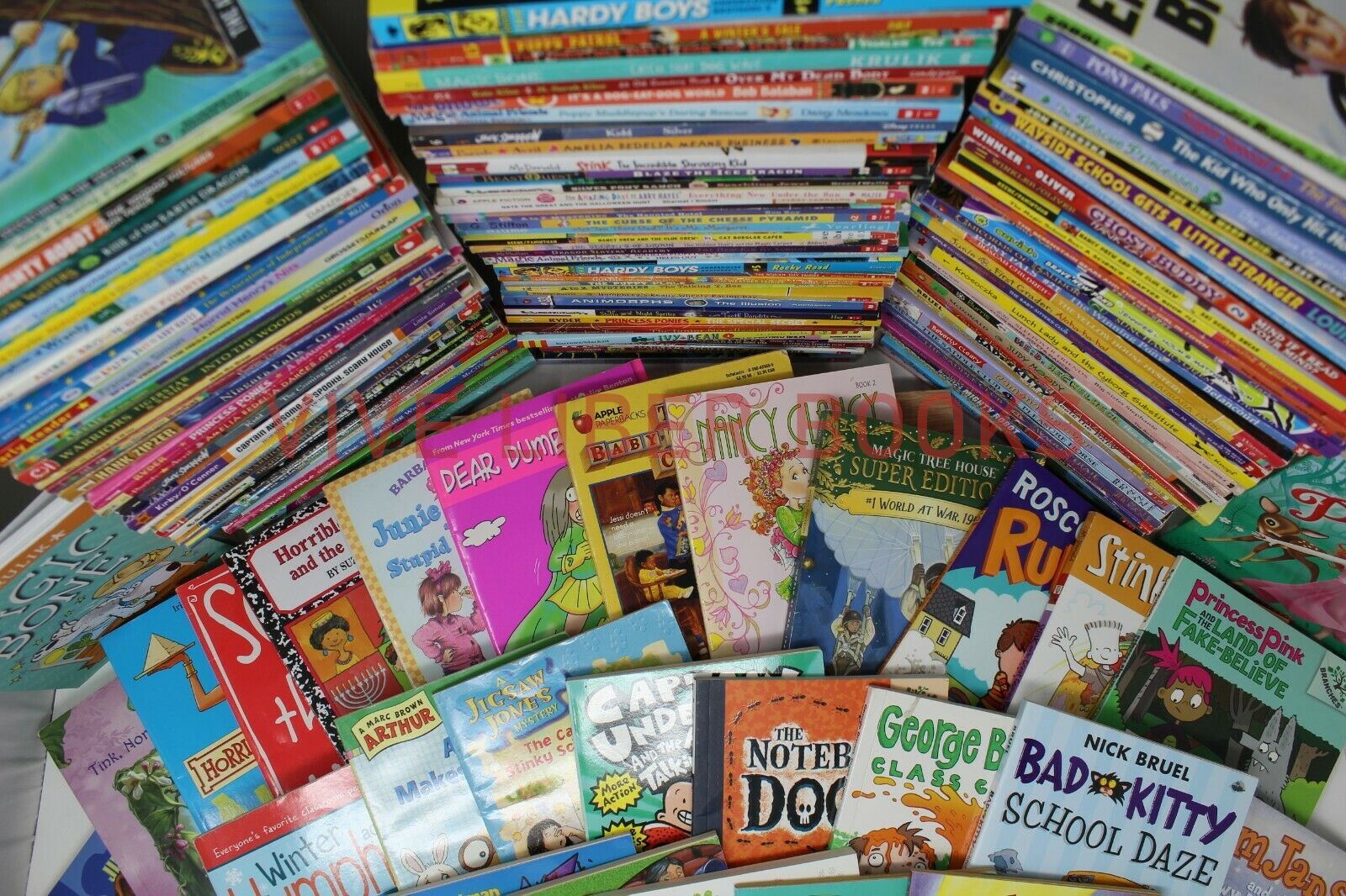 Bulk/Huge Lot of 50 of Children's Kids Chapter Books  - Random - Free Shipping! Без бренда - фотография #2