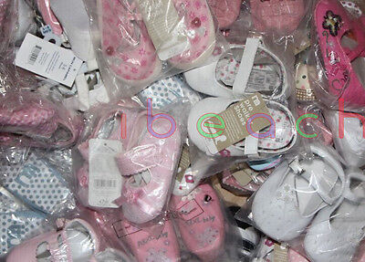 Wholesale Infant Baby Boy Girl First Crib Shoes Job Lots Newborn to 18 Months Без бренда - фотография #4