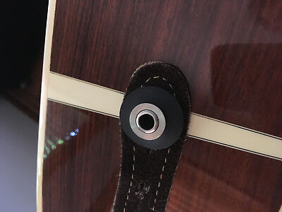 Four BLACK Rubber Guitar Strap Locks - Famous Classic Design & Great Reliability Tone Locks SLBLK004 - фотография #6
