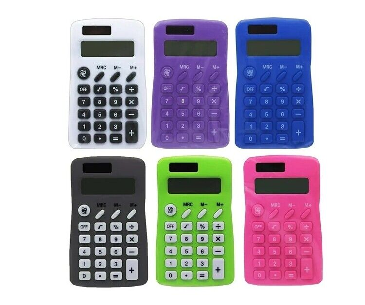 Student Calculator (6 Pieces) Unbranded Does not apply