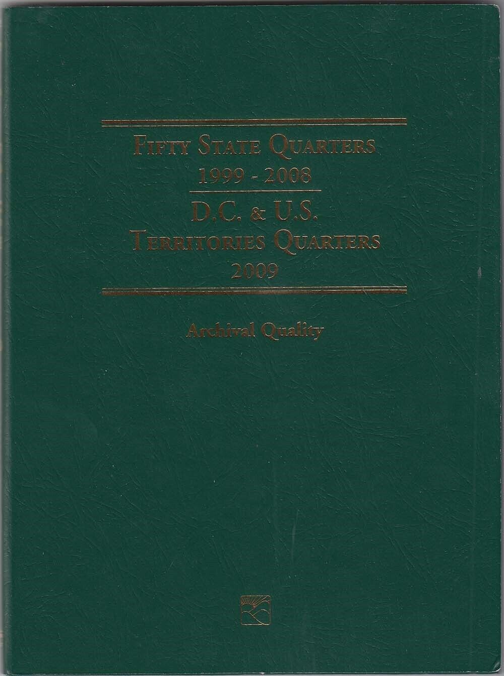 US State Statehood Quarters Coin Folder DC 1999-2009 Littleton LCF3T New Free SH Littleton Coin Company LTCY0004