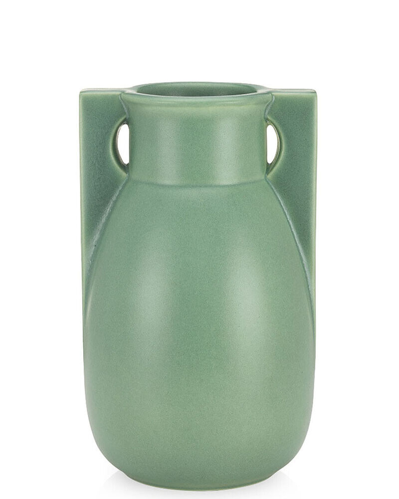 Teco Buttress Two Vase - Green Teco