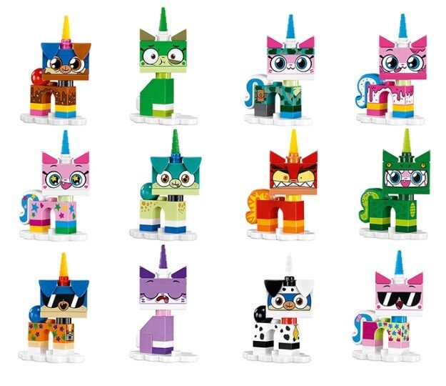 LEGO Cartoon Network Minifigures Unikitty Series - Complete Set 12 Figures 41775 LEGO Does Not Apply