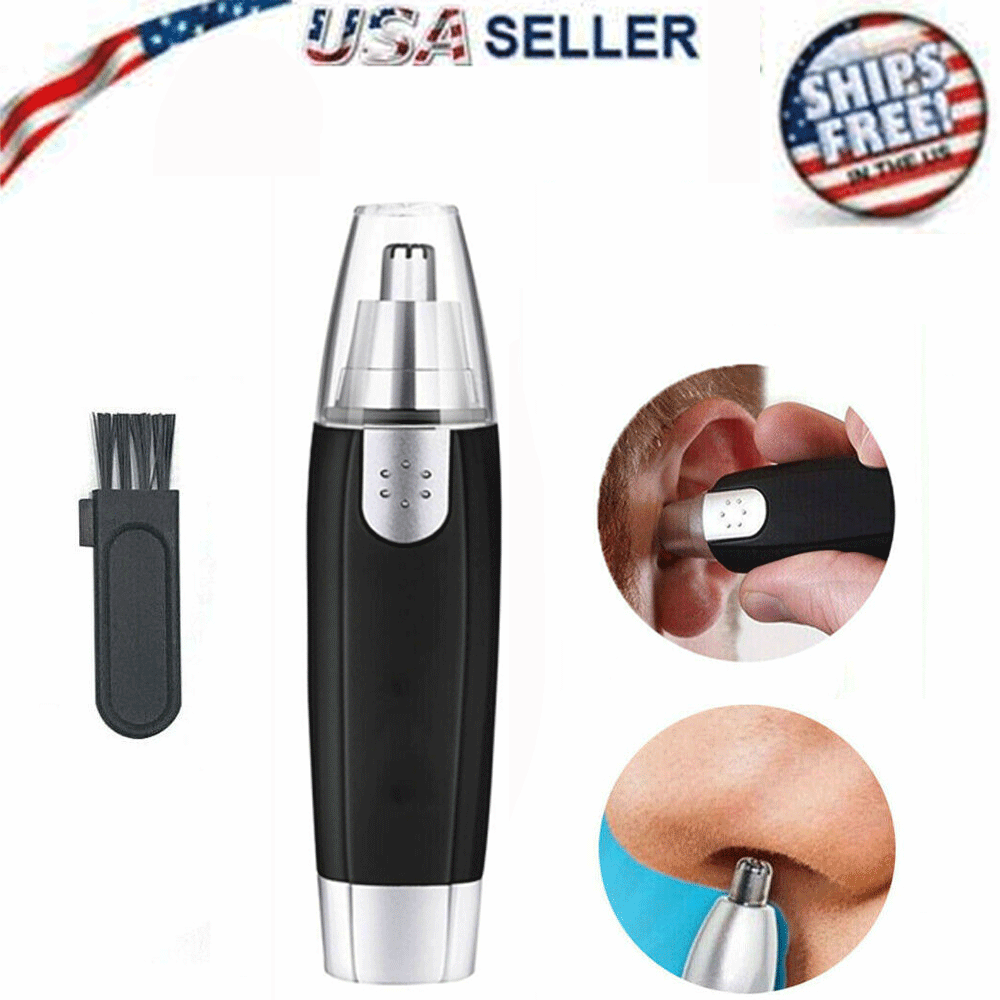 Nose Ear Hair Trimmer Face Neck Eyebrow Shaver Clipper Groomer Cleaner Unisex Unbranded Does Not Apply