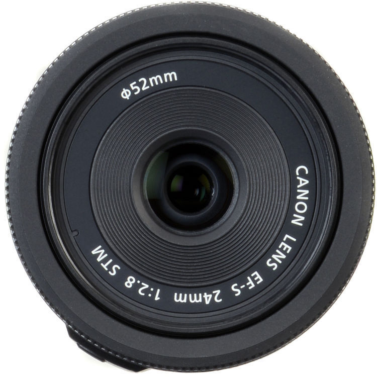 Canon EF-S 24mm f/2.8 STM Lens + Color Set + LED Light - 32GB Accessory Bundle Canon Does Not Apply - фотография #3