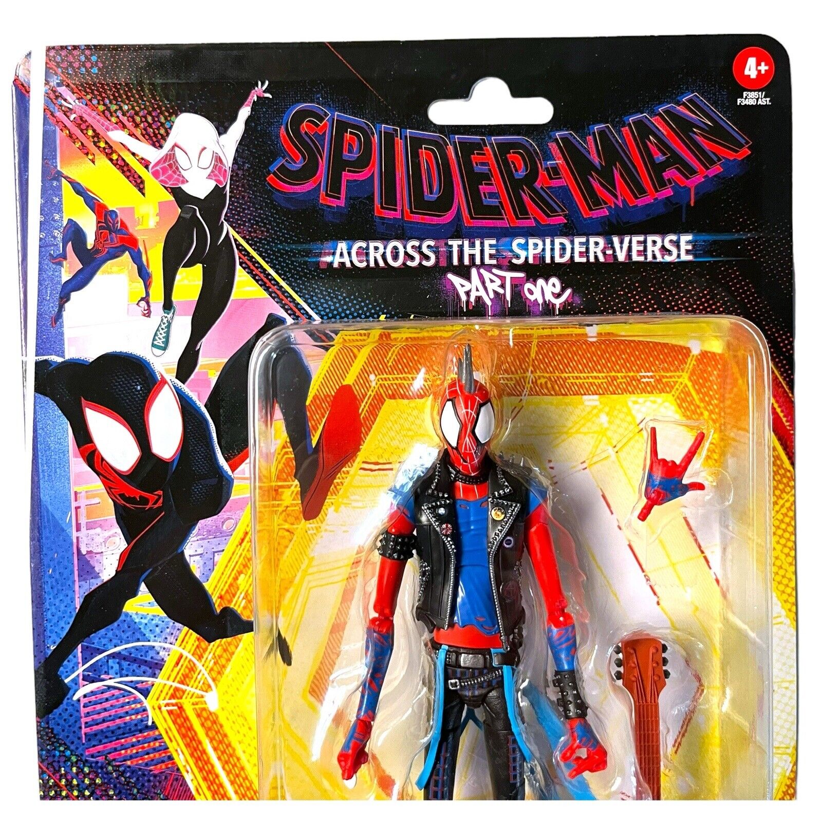 Marvel Legends Spider Punk Spiderman Across the Spider-verse 6” Figure New Fast Hasbro - фотография #2