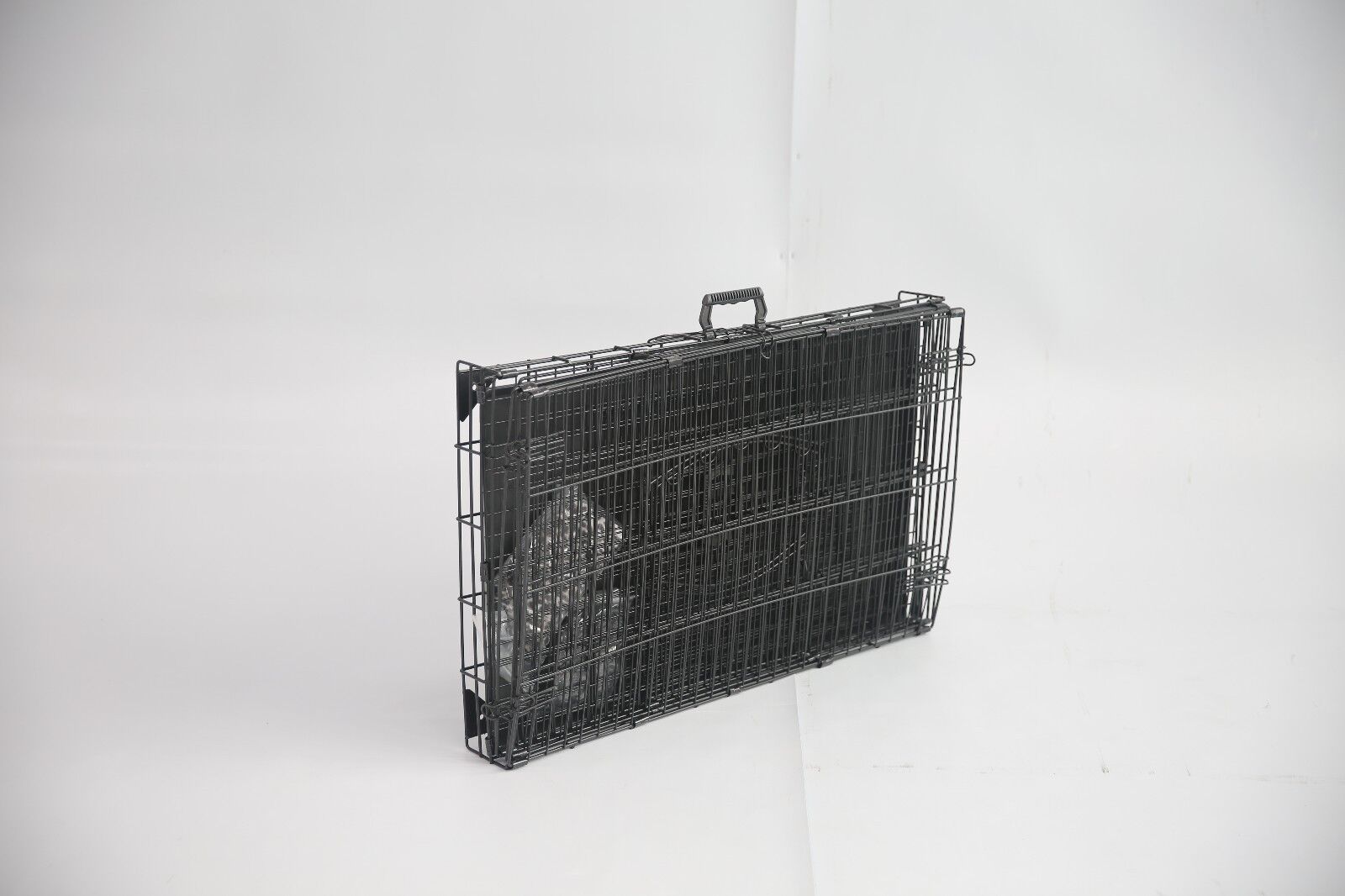 30" New Homey Pet Folding Wire Cat Ferret Chinchilla Cage Crate w Tray &Hammock  Homey Pet Station CT-W41-BLK - фотография #8