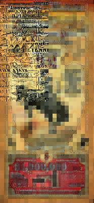 Cheyenne Wyoming Frontier Days Rodeo poster by Bob Coronato vintage cowboy style Без бренда