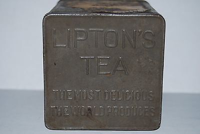 Vintage Lipton's Tea Tin, "Lipton Tea, Coffee And Cocoa Planter Ceylon" Без бренда - фотография #7