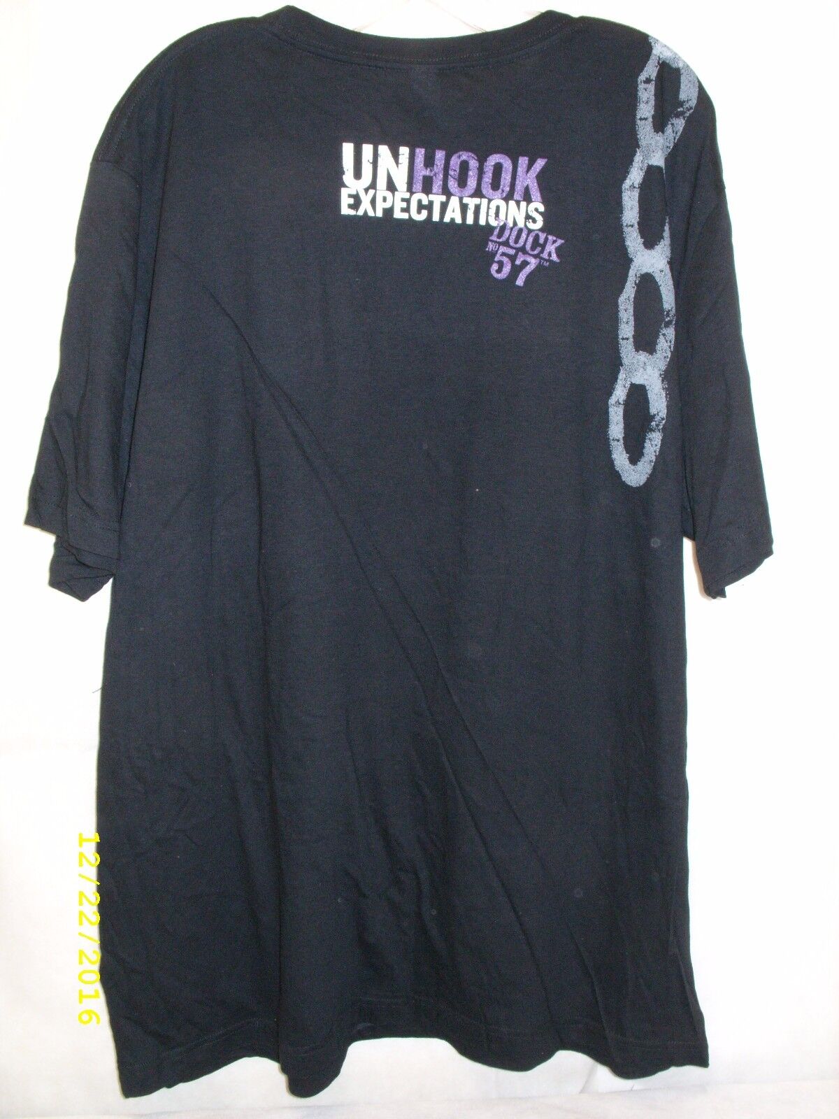 Canadian Club - Dock No. 57 Whiskey - "Unhook Expectations" Promo Mens T-Shirt Canadian Club - фотография #3