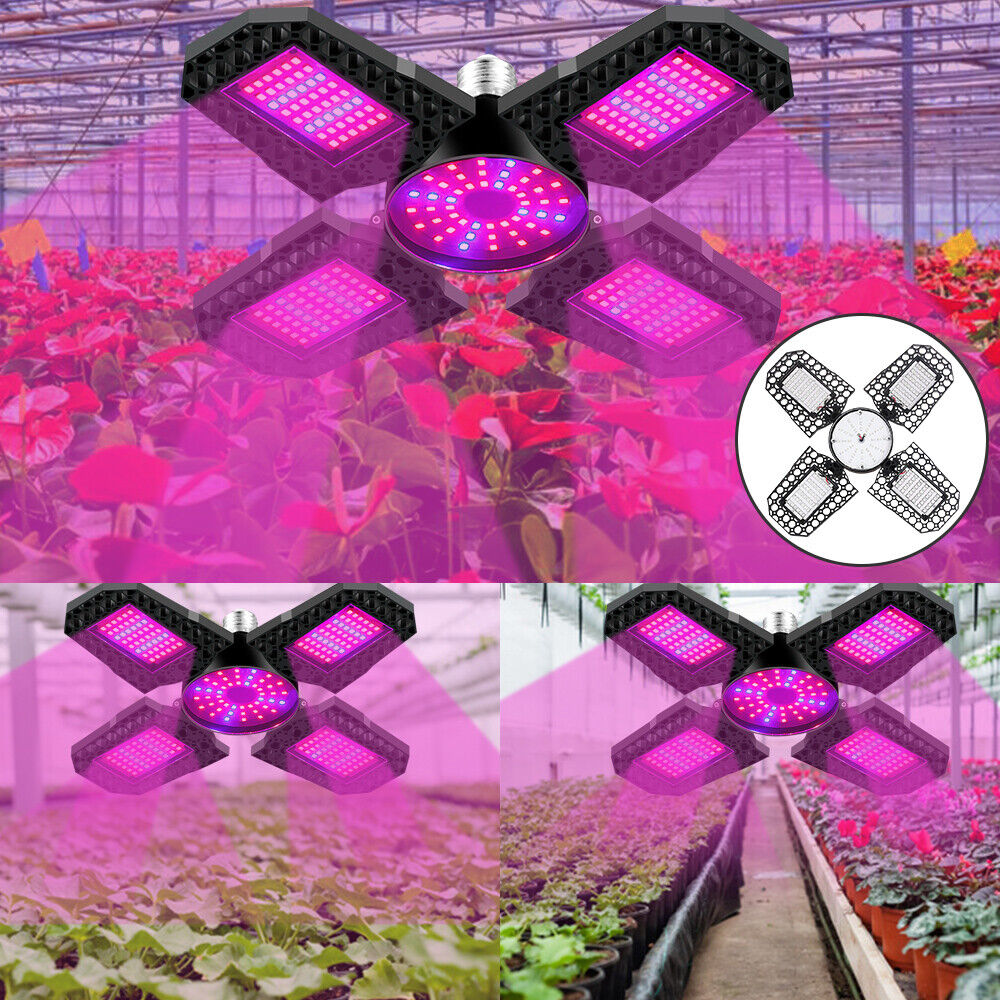 LED Grow Light Bulb Plants Growing Lamps Flower Indoor Hydroponics Full Spectrum Unbranded Does Not Apply - фотография #18