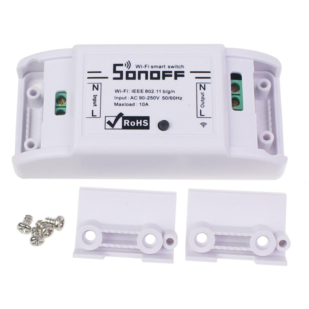 6x Sonoff ITEAD WiFi Wireless Smart Switch Module Shell ABS Socket for Home DIY Unbranded Does not apply - фотография #11