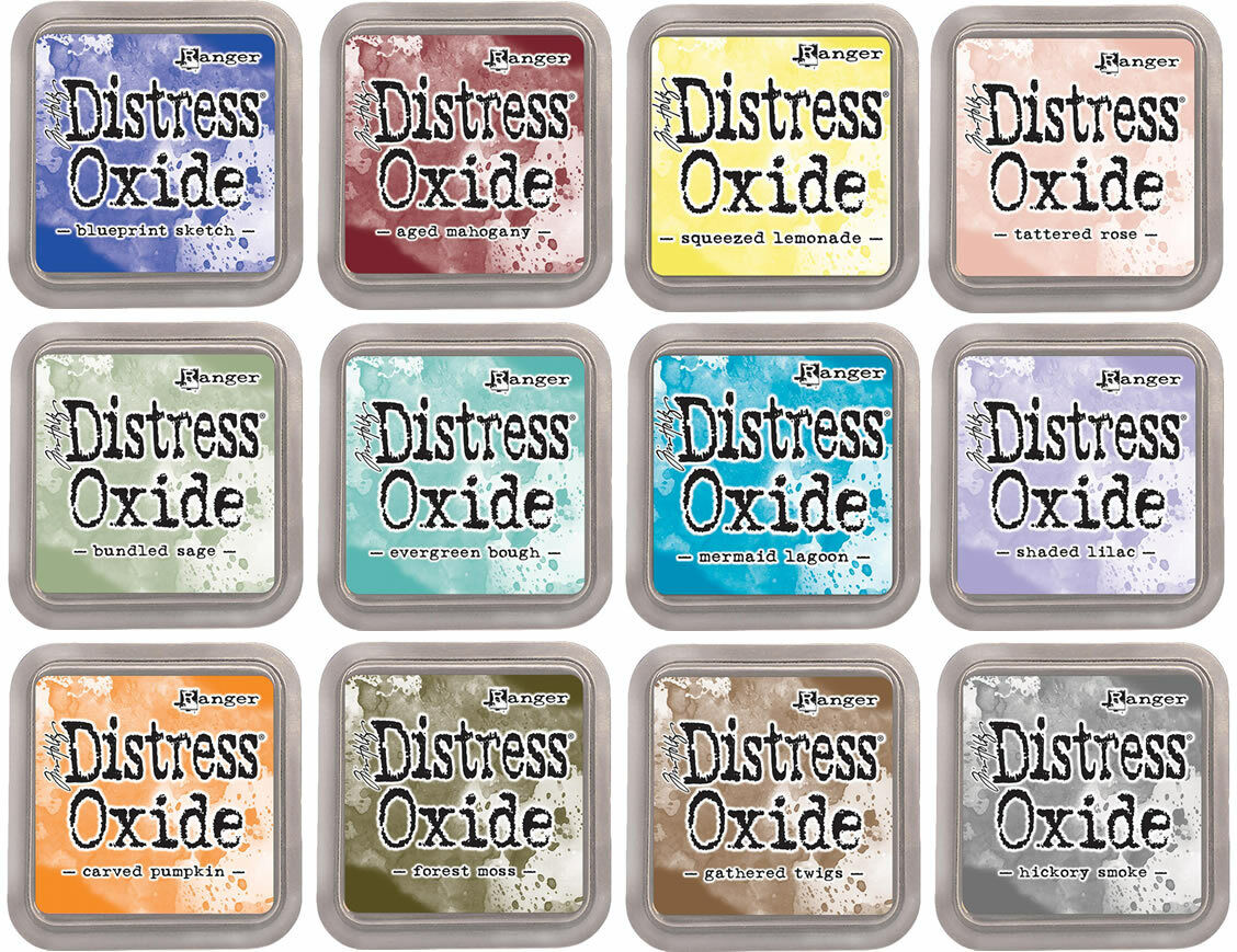 Tim Holtz Distress Oxide Ink Pad or ReInker - New Colors - qty discount Tim Holtz