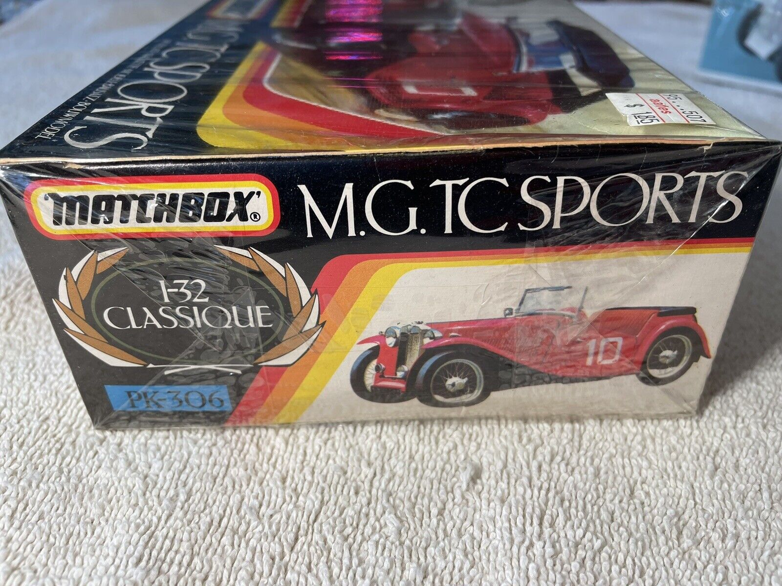 MG-TC Sports Car Model Lot, Monogram 2290 1:24 1983, Matchbox 1:32 PK-306 1982 Monogram - фотография #8