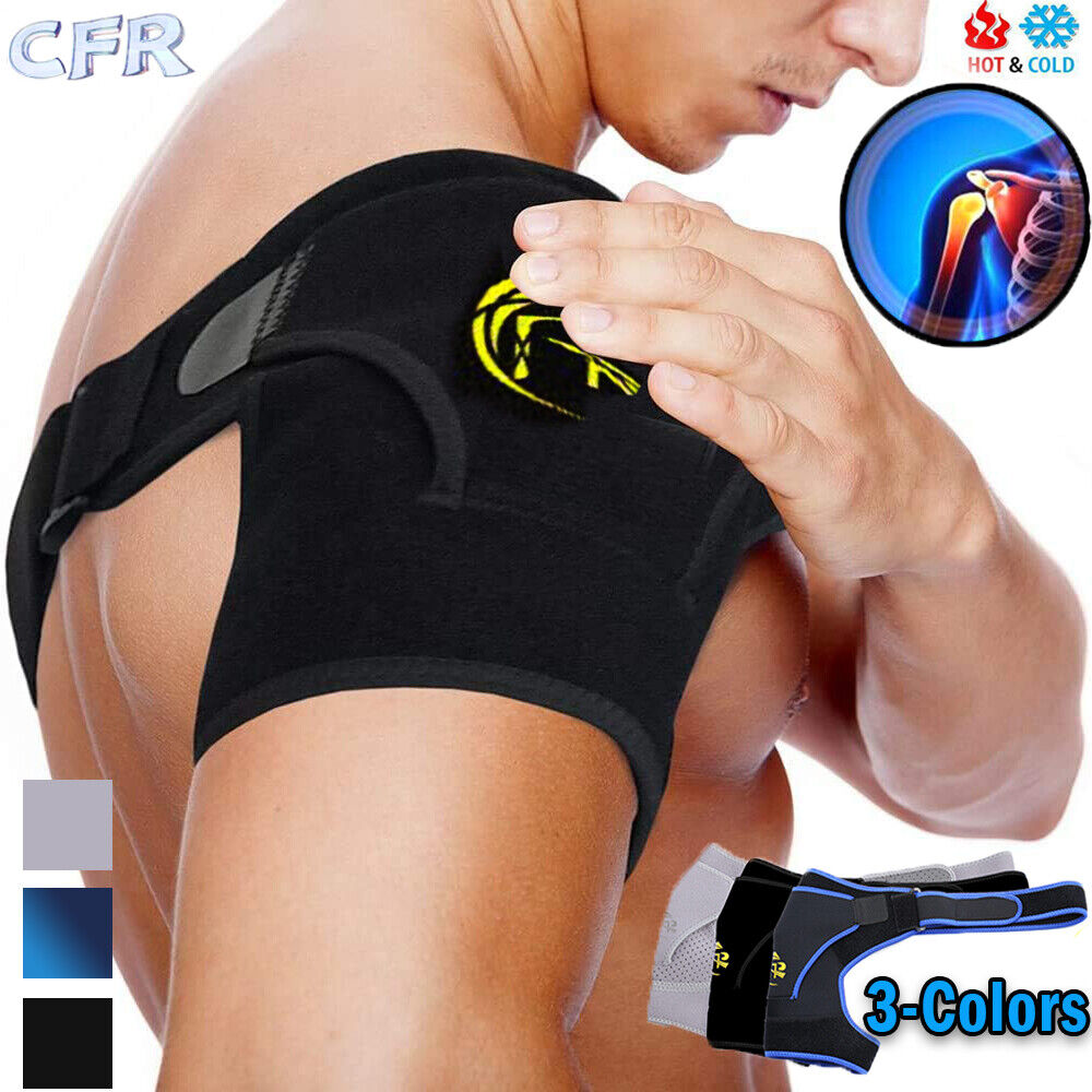 Left/Right Shoulder Brace Rotator Cuff Support Relief Pain Adjustable Belt US CFR Does Not Apply - фотография #2