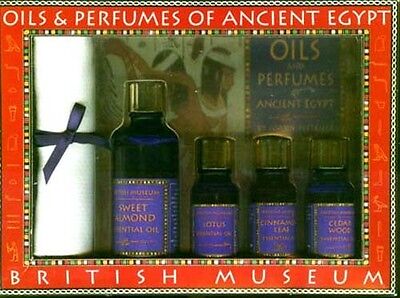 NEW British Museum Ancient Egypt Oils & Perfumes Lotus Cinnamon Cedar Scents Без бренда