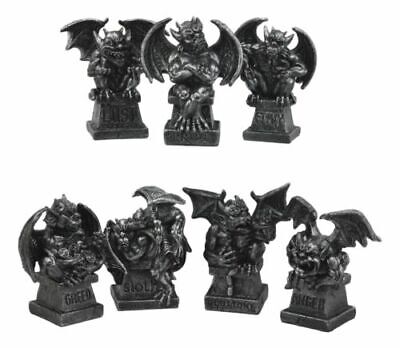The Allegorical Seven Deadly Sins Gargoyle Figurine Set of 7 Wicked Gargoyles Без бренда - фотография #2