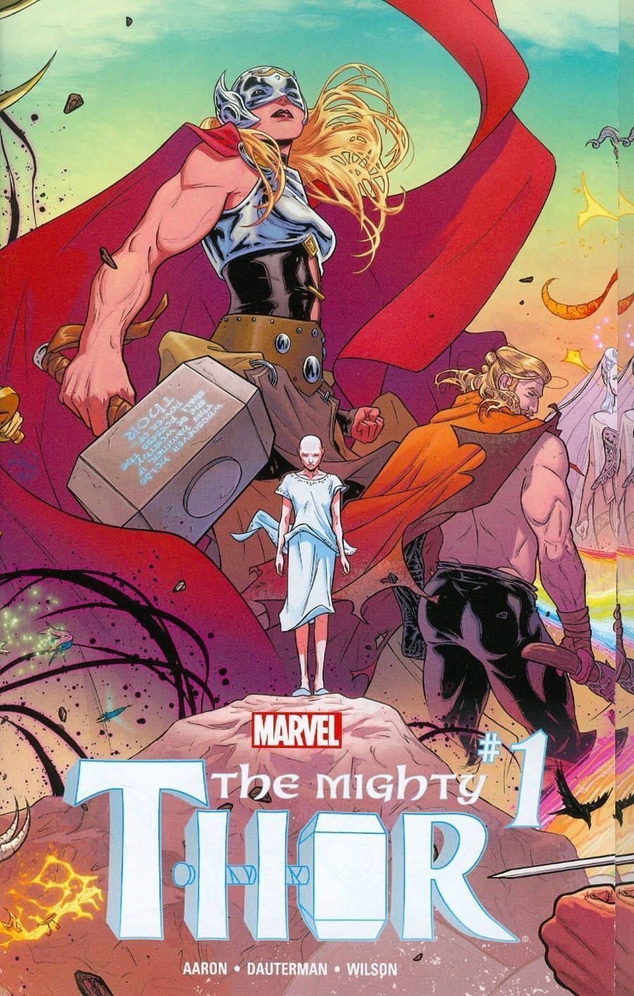 Marvel Comics THE MIGHTY THOR #1 NM 2016 GATEFOLD WRAP AROUND COVER JANE FOSTER  Без бренда