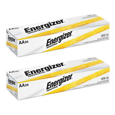 48 Energizer AA Industrial Alkaline Batteries (EN91, LR6, 1.5V) Energizer EN91