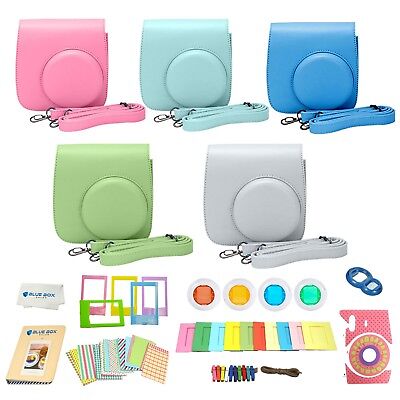 12 Piece Deluxe Accessory Kit for Fujifilm instax mini 9 camera. All In 1 Bundle Fujifilm Does Not Apply