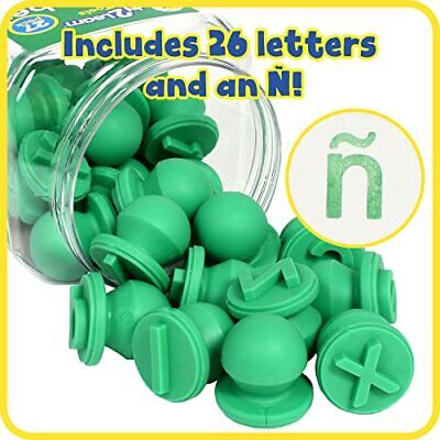 READY 2 LEARN Easy Grip Dough and Paint Stampers - Lowercase Alphabet - Set...  READY 2 LEARN CE6918 - фотография #2