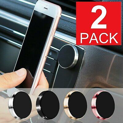 2-Pack Magnetic Car Dashboard Mount Holder For Cell Phone Samsung Galaxy iPhone Glass Pro Magnetic Car Mount