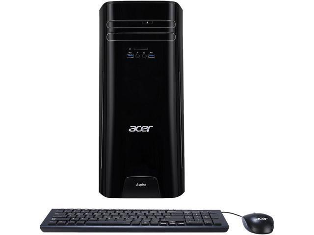 Acer Desktop Aspire TC-780-AMZKi5 Core i5 7400 8GB DDR4 2TB HDD Graphics 630  Acer DT.B89AA.008