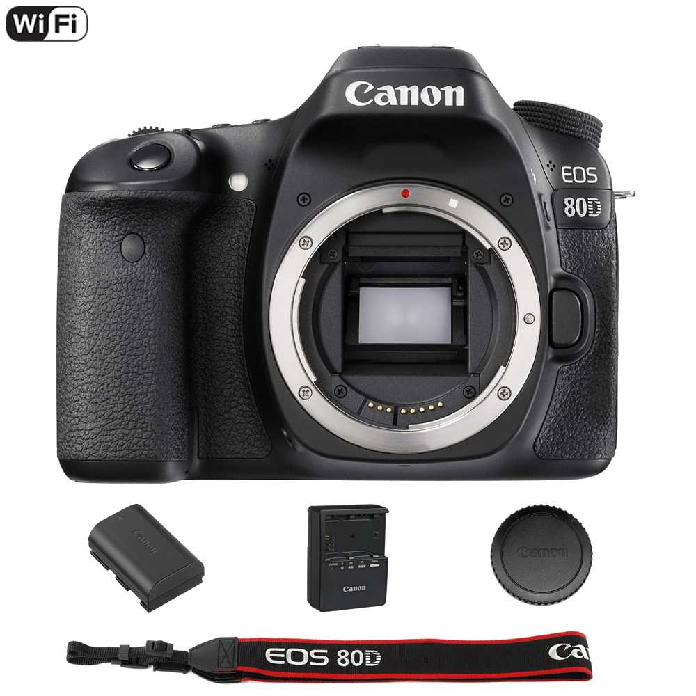 Canon EOS 80D DSLR Camera (Body) Brand New Canon 1263C004