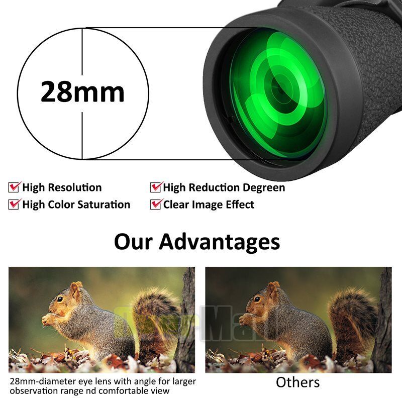 20x50 Zoom Binoculars Optical HD Dual Lens Telescope+Night Vision+Phone Holder MUCH Does Not Apply - фотография #12