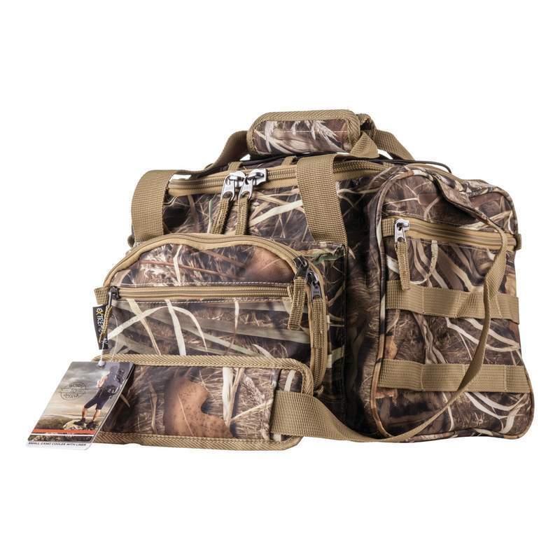 Small Camo Cooler Bag with Liner, For Travel, Picnic & Hunting Без бренда LUCBJXSWSM