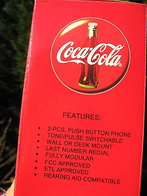 Vintage 1994 COCA-COLA POLAR BEAR TELEPHONE New Opened Box. Untested Sells As Is Coca-Cola - фотография #6