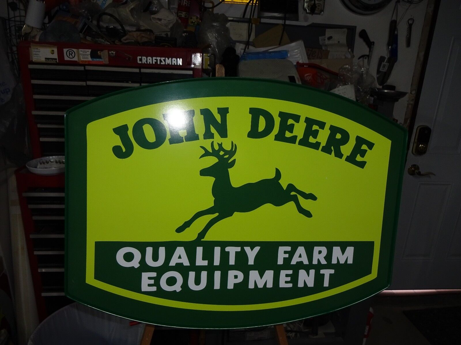 John Deere Lighted Sign Без бренда