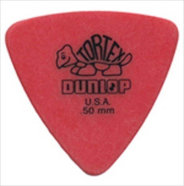 Dunlop Guitar Picks Tortex Tri (Triangle) 72 Pack .50mm (431R.50) Dunlop 431R.50 - фотография #2
