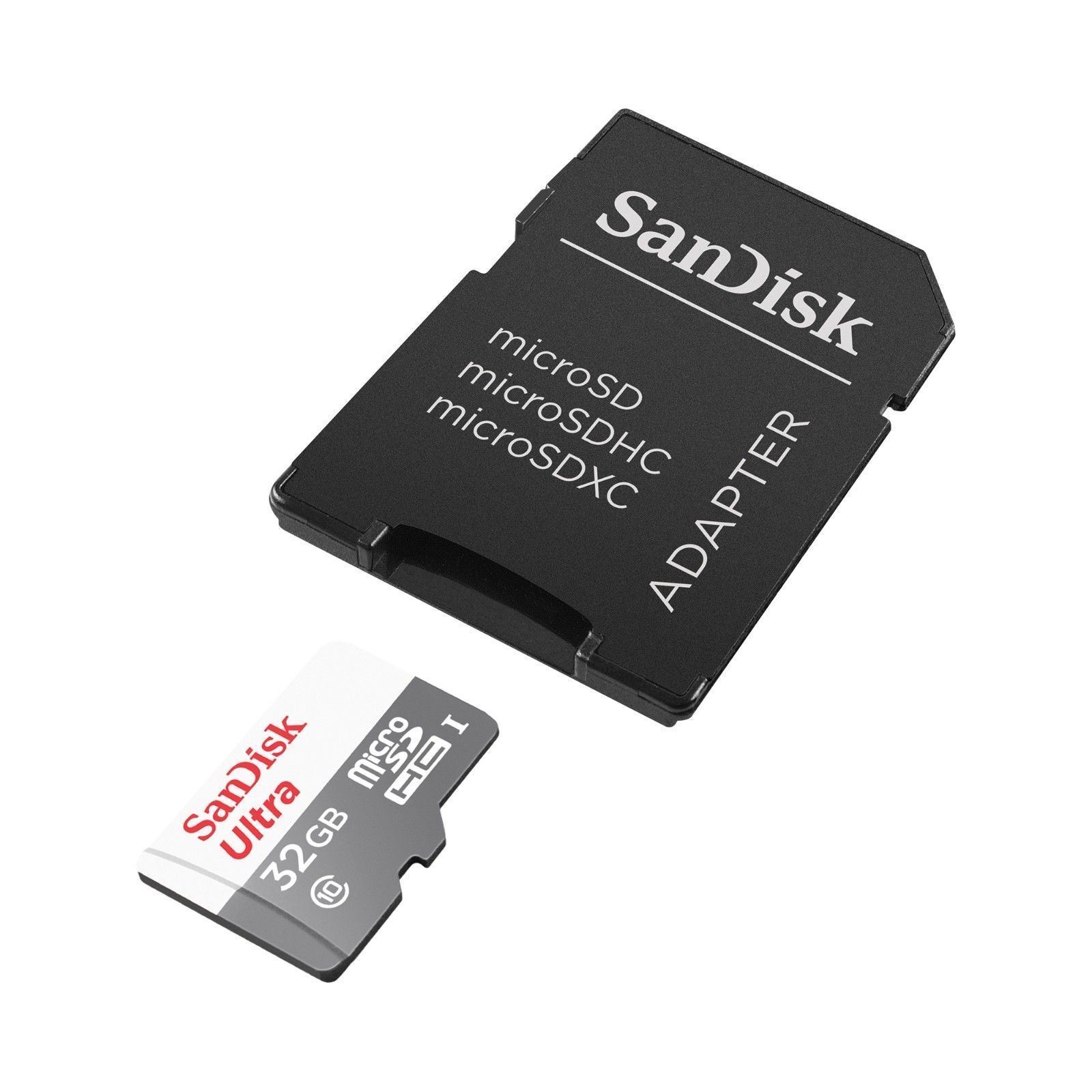 SanDisk 32GB 32G Ultra Micro SD Class 10 TF Flash SDHC Memory Card mobile Drone SanDisk SDSQUNB032GGN3MA - фотография #2