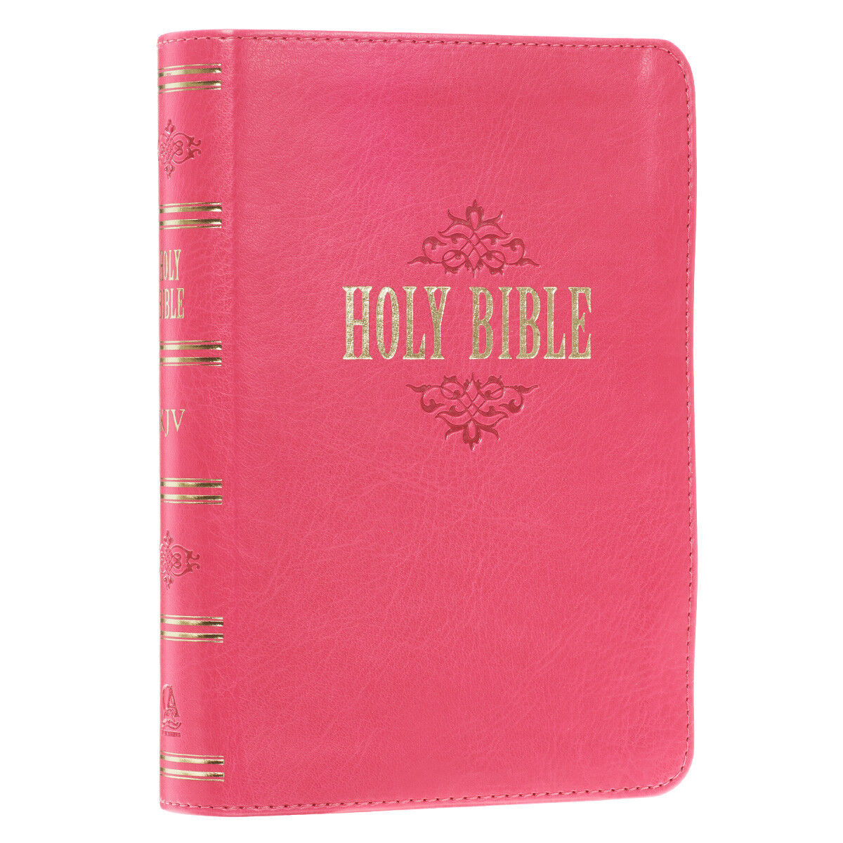 KJV Holy Bible King James Version Pink Large Print Small Size Compact Edition  Без бренда - фотография #3