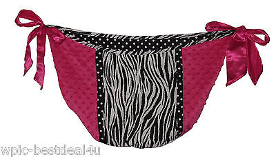 Baby Boutique - Hot Pink Zebra - 13 pcs Crib Bedding Set Sisi BB-HPZ13 - фотография #8