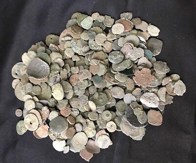 LOT OF 10 - Very Low Grade Junk Ancient Roman Coins / 330 A.D. Constantine  Без бренда - фотография #3