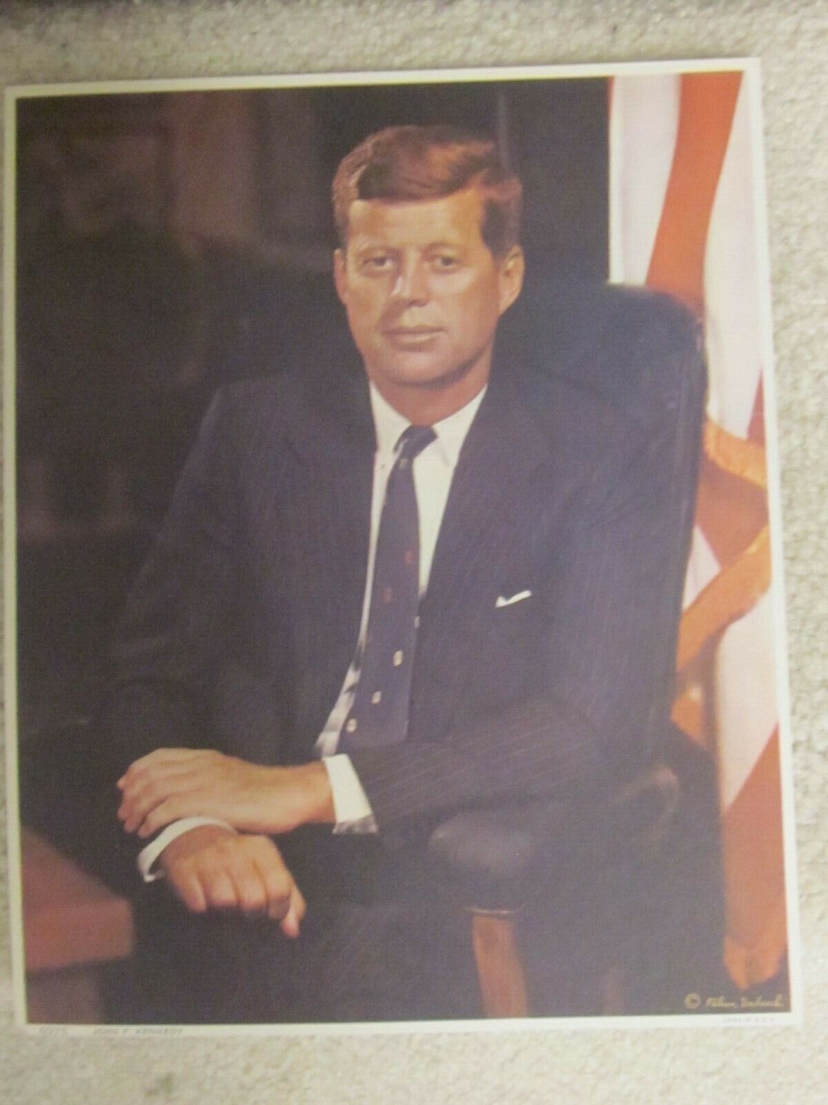 John F.Kennedy White House photo print-new'old stock',8 & 10 inches Без бренда