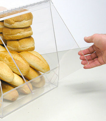 Bulk Bread Storage display case containers deli bakery sandwich Pastry Donut RCS Plastics - фотография #2
