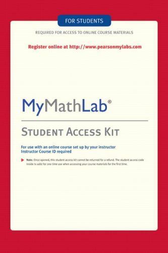 Mymathlab code kit for student New my math lab Без бренда