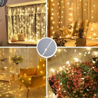 300LED Party Wedding Curtain Fairy Lights USB String Light Home w/Remote Control RedTagTown Does not apply - фотография #8